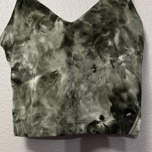 Lululemon Align Tank Top Diamond Dye Olive Green Tank - Picture 6 of 11